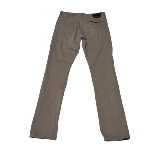 AG Jeans Everett Slim Straight Chinos Tan Mens 31x31 Cotton Elastane - Picture 7 of 15